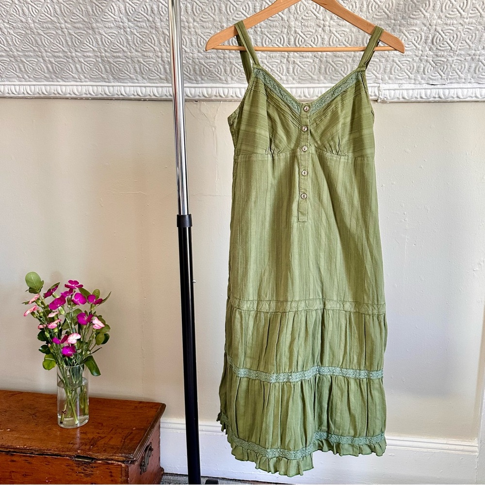 Bass Green Bohemian Sundress